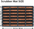 FOOTMATTERS Ninamar Mud Scrubber Tray Mat – 24 x 16 inch - Image 3