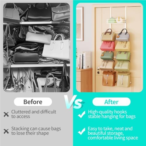 HapiRm Over the Door Purse Organizer - Image 5