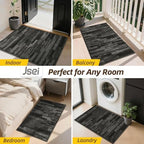 JSEI Dirt Trapper Door Mat 20"x32", Non-Slip Doormat, Light Gray - Image 3