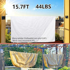 15.7Ft Retractable Clothesline Indoor an Anti-sag Retractable Clothesline - Image 3