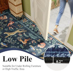 DUKINO 2.6x12 Hallway Runner Rug, Washable Animal Rug Non Slip - Image 7