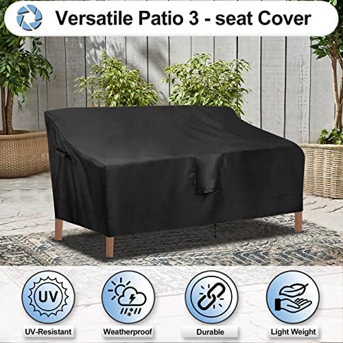OutdoorLines Outdoor Waterproof Loveseat Couch Cover - Image 4
