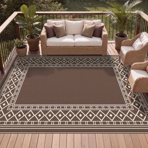 GENIMO Outdoor Rug, Waterproof Plastic Rugs - Image 2