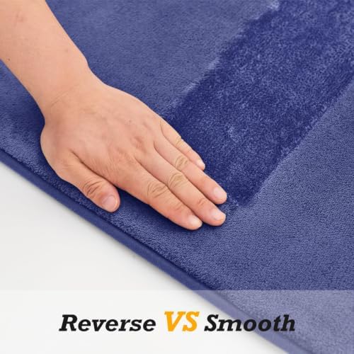 HUXMEYSON Bathroom Rugs Sets 3 Piece, Non-Slip & Quick Dry Bath Mat Set - Image 3