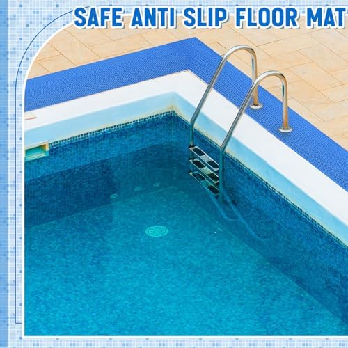 Tinideya 1.3x10 ft Non‑Slip Pool Drainage Floor Mat, Commercial & Indoor Wet - Image 5