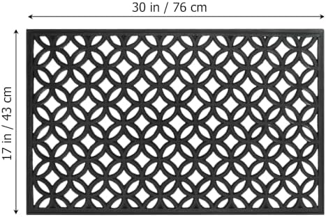 Lattice Links Rubber Doormat - Image 3