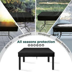 SUNICO Outdoor Table Covers Waterproof Rectangle 72x35x6in - Image 6