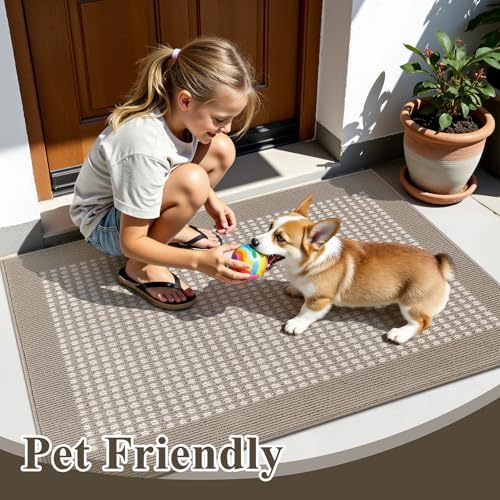 Ileading Indoor Door Mat, Absorbent Muddy Mats - Image 2