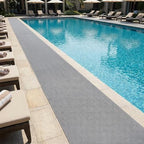 Thick PVC Drainage Floor Mat 2x100FT, Non Slip Flooring Mats Swimming Pool - Image 2