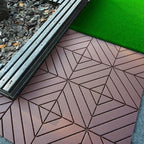 PP Resin Ball & Cast Plastic Interlocking Deck Tiles, Waterproof Deck Tiles - Image 4