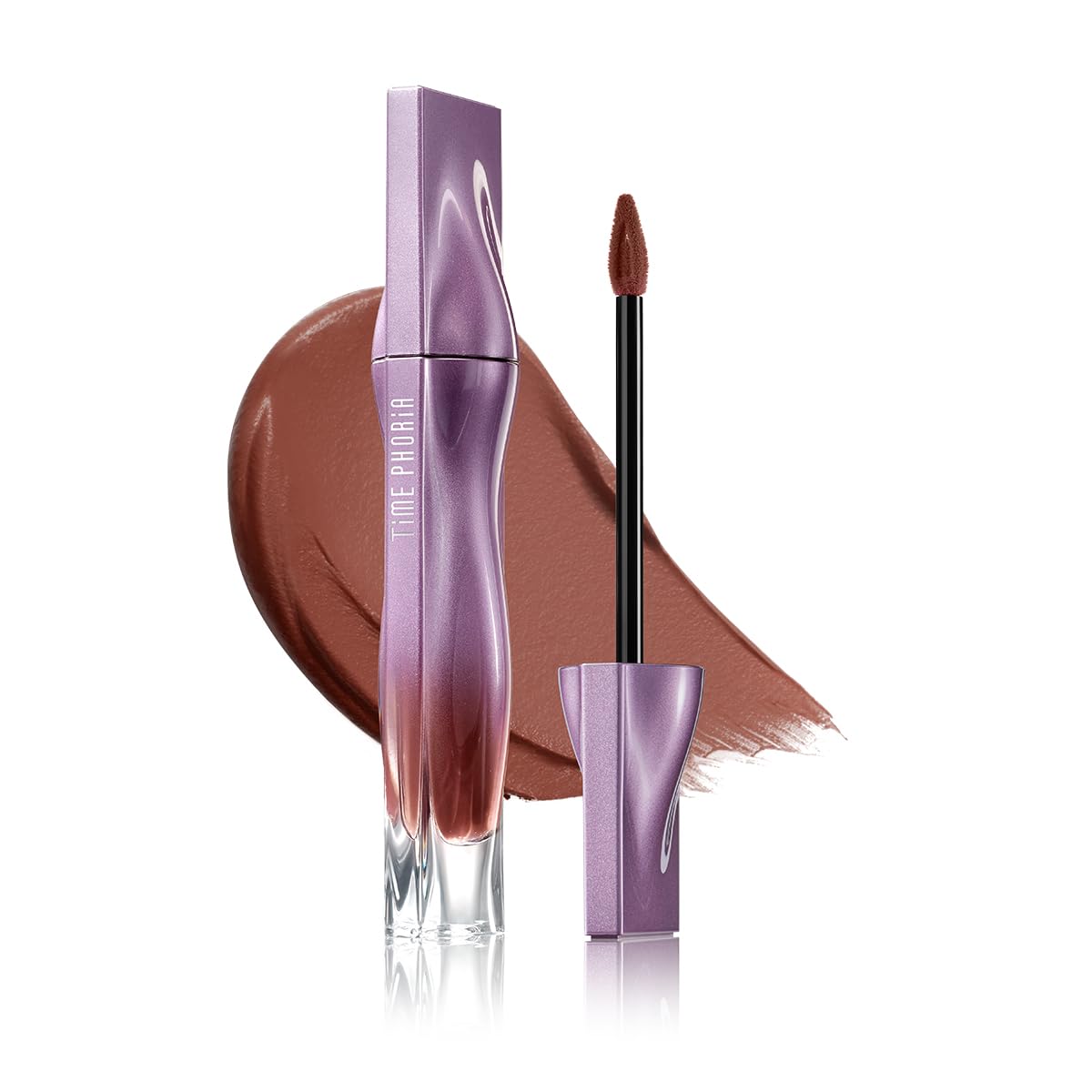 NEBULA VELVET LIP CREAM-Long Lasting Lip Stain, Waterproof and Transfer Proof Lip Tint, Matte Finish Lipstick, Smooth Out Lip Lines, Lightweight Lip Cream, High Coverage (02 AURORA)