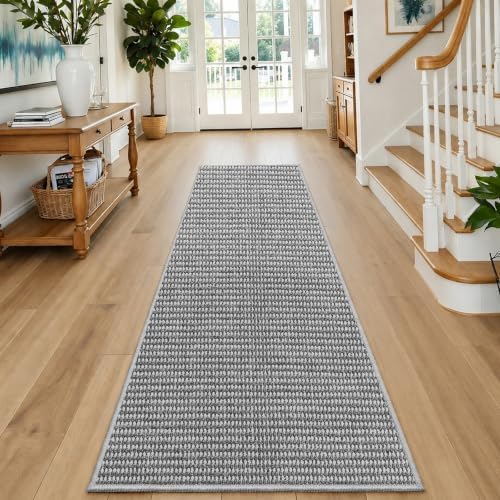 Faux Jute Rug Runner 2'x10', Washable & Non-Slip - Image 6