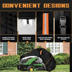 75" Riding Lawn Mower Cover 54Inch Decks, Oxford Cloth, Buckle Strap - Image 2
