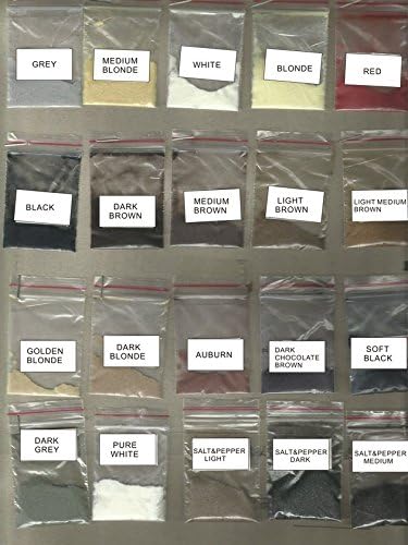 Hair Building Fibers - White Refill Pack (50g) for Grey Root Concealment and Thinning Hair Coverage by Finally Hair