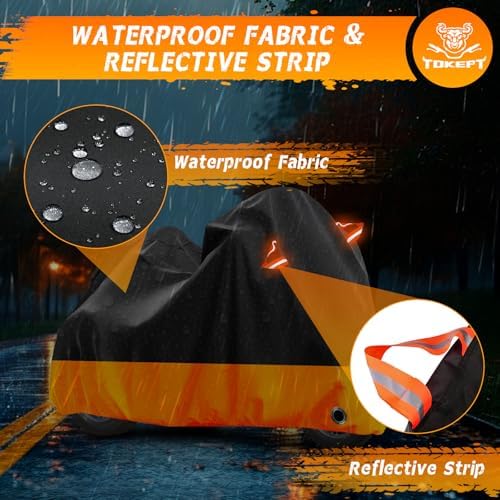 Trike Cover Heavy Duty Waterproof 3 Wheel Motorcycle Cover - Image 4