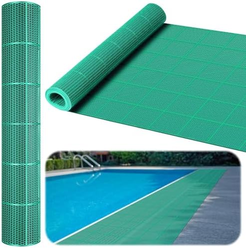 Tondiamo Pool Mats Non Slip Drainage Floor Pool Deck Mats, 3X 10 Ft by Tondiamo