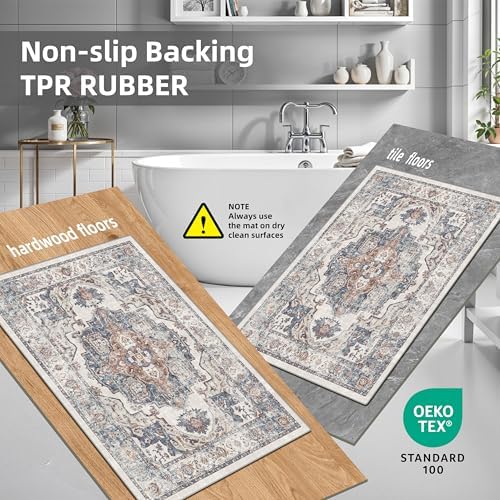 2-Piece Kitchen Runner Rug Set: Washable Non-Slip Floor Mats - Image 6