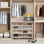 Expandable Shoe Rack for Closet, Shoe Storage - Image 2