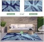 GENIMO Outdoor Rug, Waterproof Plastic Rugs - Image 2