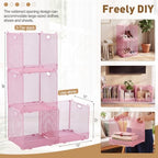 Remerry 3 Pcs Stackable Closet Organizers and Storage Basket - Image 2