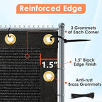 iCover 6x12ft Privacy Screen Fence, Outdoor Fencing Panels, Garden Windscreen - Image 4