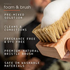 Foaming Sneaker Cleaner Kit, Bottle & Brush Set, 4 oz. - Image 4