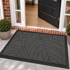 LUMI Outdoor Door Mat Traps & Hides Dirt 35.5x59, Outside Entrance by LUMI