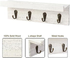 Key Holder Wall Mount, Farmhouse Wall Shelf - Image 4