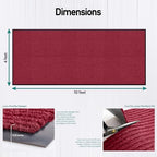 MaxMat® Extra Large Commercial Door Mat, Rubber Border Heavy Duty Door Mat - Image 2