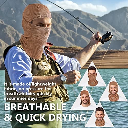 Balaclava Ski Mask, Sun Protection Breathable Face Cover Men Women - Image 3