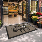 LUMI Outside Welcome Door Mat 36x59, Non-Slip Durable Rubber Easy Clean - Image 4