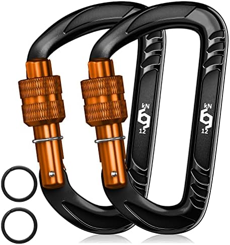 Rhino Produxs 12kN Heavy Duty Carabiner Clips by RhinoCarabiners