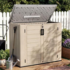 Outdoor Storage Shed Resin Waterproof Storage Cabinet by LegacyAmerhomeDirect