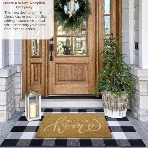 Gardenised Heavy Duty Coco Coir Doormat - Image 2