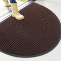 OLANLY Half Circle Front Door Mat 40x32, Waterproof Heavy-Duty Doormat by OLANLY