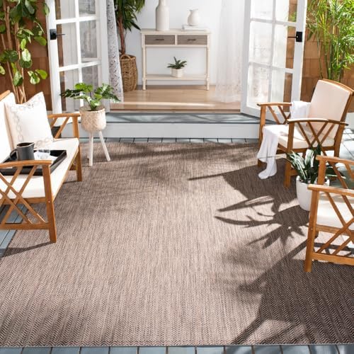 SAFAVIEH Courtyard Outdoor Area Rug 8'x10' by Unknown