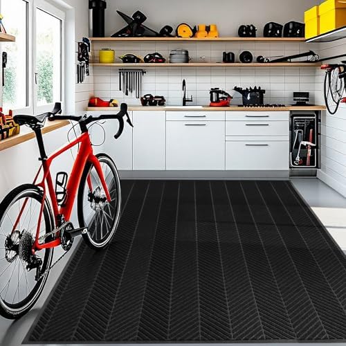 4′ x 10′ Heavy Duty Front Door Mat Indoor Outdoor Entrance, Easy Clean by ZPAIAreaFloorProtector