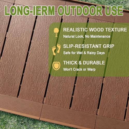 31" x 5.5' Garden Pathway Interlocking Plastic Walkway - Image 5