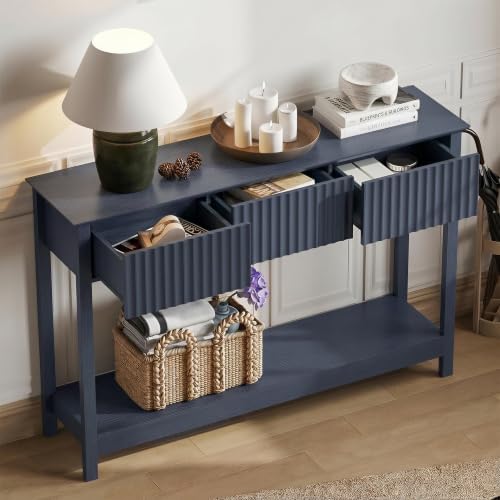 Treocho 47" Fluted Console Table - Image 3