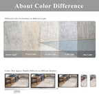 Washable 4x8 Hallway Area Rug: Abstract 8ft Water Resistant Soft Entry Kitchen - Image 3