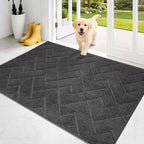 PURRUGS Dirt Trapping Door Mat Indoor Entrance by PURRUGS