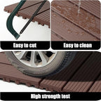 Interlocking Plastic Deck Tiles, Waterproof All‑Weather Patio Flooring - Image 3