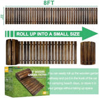 RELIANCER 8' Wooden Garden Pathway - Image 2
