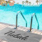 Tinideya Pool Deck Mats Non Slip Rubber - Image 5
