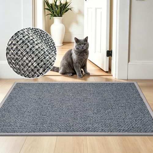 Braided Doormat Grey 24"x35" by winolive