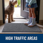 OLANLY 2-Pack Front Door Mats 59x34, Waterproof Heavy-Duty Doormats - Image 7