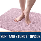 OLANLY Dog Door Mat for Muddy Paws 59x24, Super Absorbent Chenille Mud Mat - Image 4
