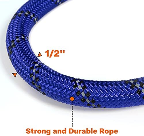 Taglory Rope Dog Leash for Medium Large Dogs, 6 FT Padded Handle - Image 3