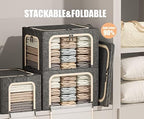 3 Openings Large Clothes Storage Bins - Image 2