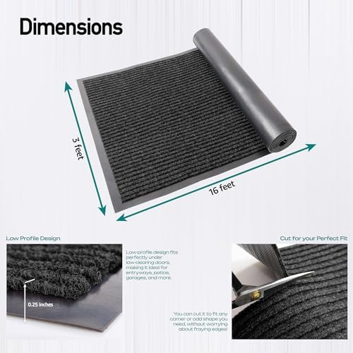 MaxMat® Oversized Rubber Door Mat - Image 2